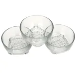 Transparent Crystal Candy serving bowls set of 6 120ml