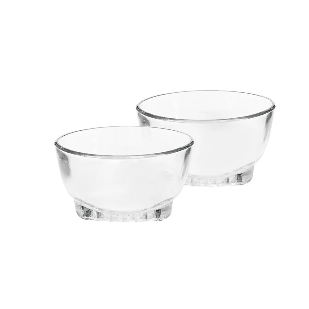 Transparent Crystal Candy serving bowls set of 6 120ml 2 ccc
