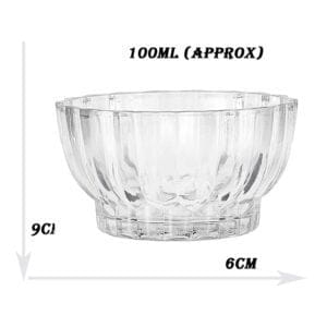 Dry-Fruits, Sweets, Candy Glass Bowls Set of 06