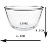 Dry-Fruits, Sweets, Dinner Glass Bowls Set of 06 (120ml)