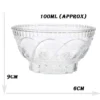 Dry-Fruits, Sweets, Candy Glass Bowls Set of 06 (120ml)