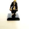 Sacred Glass Ganesh Murti Sculpture - Enhance Your Car Decor