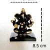 Sacred Glass Ganesh Murti Sculpture - Enhance Your Car Decor