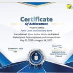 Flipkart Certificate